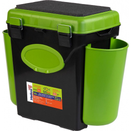 Ящик FishBox HELIOS 10 литров односекционный ТОНАР зеленый
