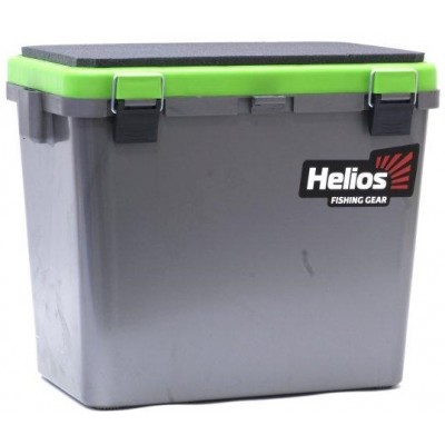 Ящик зимний Helios 19л односекционный серый/салатовый (HS-IB-19-GG-1)