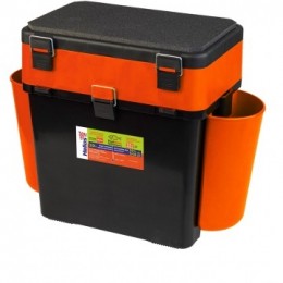Ящик зимний Helios FishBox 19л оранжевый