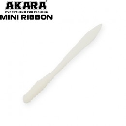 Силиконовая приманка AKARA Mini Ribbon 50мм цвет 02T (уп. 10шт.)