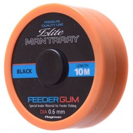 Фидергам (амортизатор) для фидера Flagman Mantaray Elite FEEDER GUM 0.60 мм 10 м черный