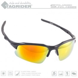 Очки поляризационные Tagrider N22-15 Gold Red Mirror