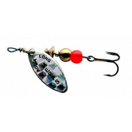 Блесна MEPPS AGLIA LONG RAINBOW # 0 цвет Silver