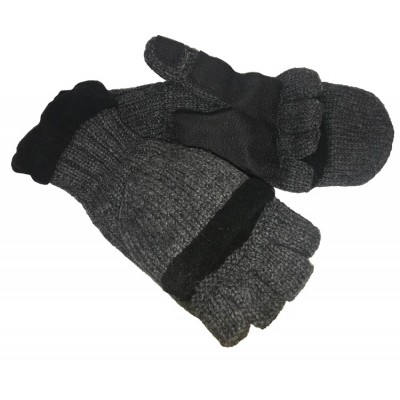 Рукавицы-перчатки Tagrider 1064 беспалые вязаные флис темные