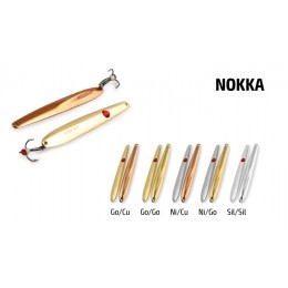Блесна AKARA ICE NOKKA 75 10 гр цвет Go/Go