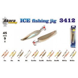 Блесна AKARA ICE 3412 9 гр цвет Sil