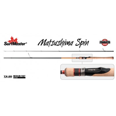 Спиннинг SURF MASTER YS5002 YAMATO SERIES MATSUSHIMA SPIN 244 4.5-19 MEDIUM FAST