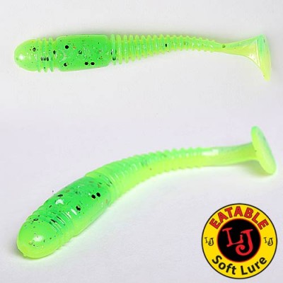 Силиконовая приманка LUCKY JOHN Pro Series TIOGA 2.9" цвет T18 (уп. 7шт)