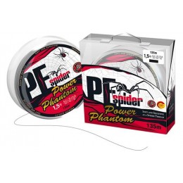 Плетенка Power Phantom 8x PE Spider 135м темно-серый #0,5 0,11мм 9,1кг