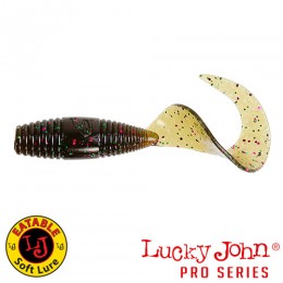 Силиконовая приманка LUCKY JOHN Pro Series J.I.B TAIL 1.5" цвет S21 (уп. 15шт)