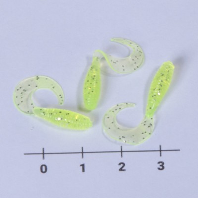 Силиконовая приманка LUCKY JOHN Pro Series MICRO GRUB 1.0" цвет 071 (уп. 15шт)