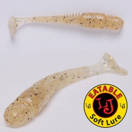 Силиконовая приманка LUCKY JOHN Pro Series TIOGA 2.4" цвет S10 (уп. 9шт)