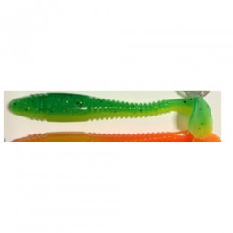 Силиконовая приманка LUCKY JOHN Pro Series TIOGA FAT 3.9" цвет T18 (уп. 5шт)