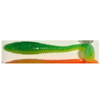Силиконовая приманка LUCKY JOHN Pro Series TIOGA FAT 3.9" цвет T18 (уп. 5шт)