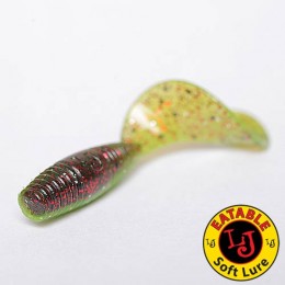 Силиконовая приманка LUCKY JOHN Pro Series J.I.B TAIL 2.0" цвет T44 (уп. 10шт)
