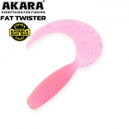 Силиконовая приманка AKARA Eatable Fat Twister 35мм цвет L7 (уп. 10 шт.)