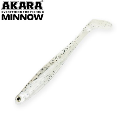 Силиконовая приманка AKARA Minnow 100мм цвет D 6 (уп. 3 шт.)