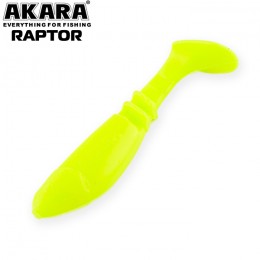 Силиконовая приманка AKARA Raptor R-3 цвет 04Y (уп. 3 шт.)