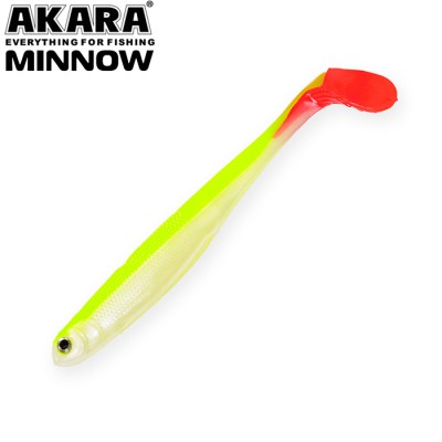 Силиконовая приманка AKARA Minnow 100мм цвет D10 (уп. 3 шт.)