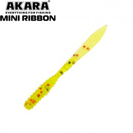 Силиконовая приманка AKARA Mini Ribbon 50мм цвет K002 (уп. 10шт.)