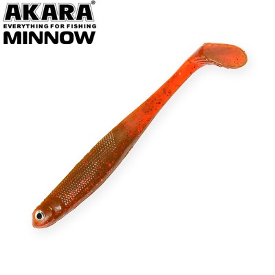 Силиконовая приманка AKARA Minnow 100мм цвет 11 (уп. 3 шт.)