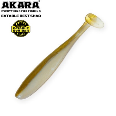 Силиконовая приманка AKARA Eatable Best Shad 110мм цвет D18 (уп. 3 шт.)