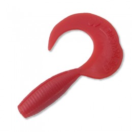 Силиконовая приманка AKARA Fat Twister 40мм цвет 017 (уп. 10 шт.)