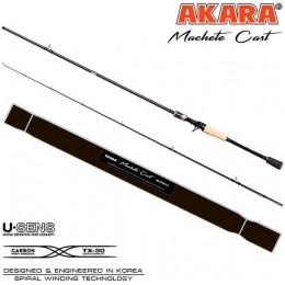 Кастинговое удилище Akara Machete Cast H802 2,4 м 21-62гр Medium Fast