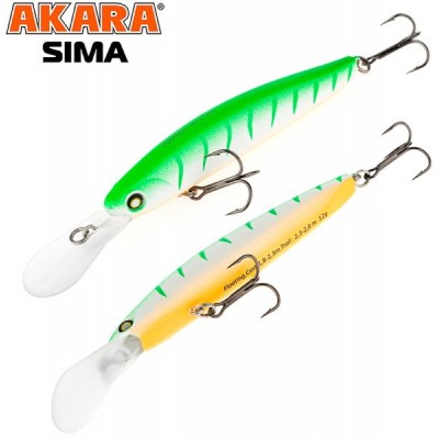 Воблер Akara Sima 90F 12 гр цвет A97