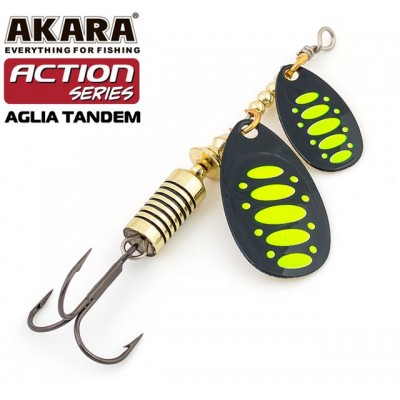 Блесна Akara Action Series Aglia Tandem 2/4 11 гр цвет A34