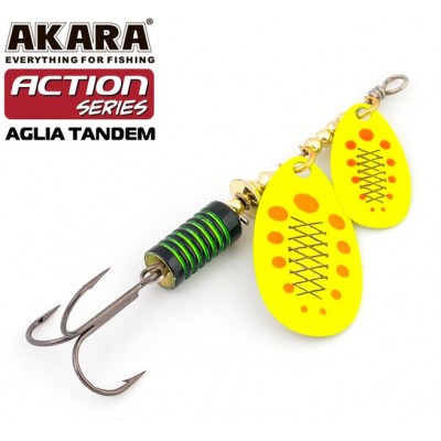 Блесна Akara Action Series Aglia Tandem 1/3 8 гр цвет A9