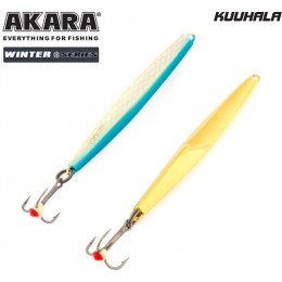 Блесна Akara Ice Kuuhala 70 9 гр цвет Go/Bu