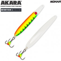 Блесна Akara Ice Nokka 75 10 гр цвет 6-Sil/Sil