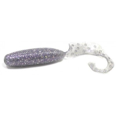 Силиконовая приманка Reins Fat G Tail Grub 2" цвет UV Shad (20шт)