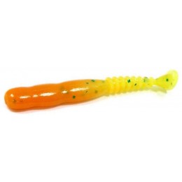 Силиконовая приманка Reins Rockvib Shad 3" цвет Marble Chart Orange (15шт)