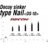 Отгрузка Decoy Sinker Type Nail DS-10 0.9 гр