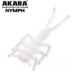 Силиконовая приманка Akara Nymph цвет 02T (8 шт)