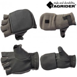 Рукавицы-перчатки Tagrider 0913-15 темный графит размер L