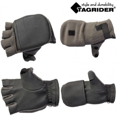 Рукавицы-перчатки Tagrider 0913-15 темный графит размер XL