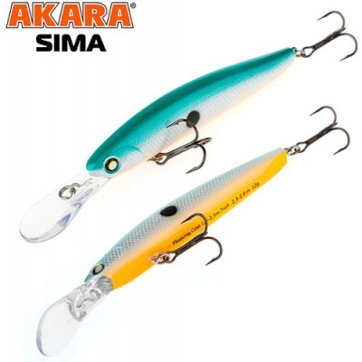 Воблер Akara Sima 90F 12 гр цвет A28