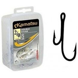 Крючок двойной Kamatsu Double Ryder K-079 №1 (20шт)