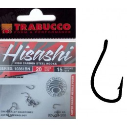 Крючок одинарный Trabucco Hisashi 10361BN №12 (15шт)