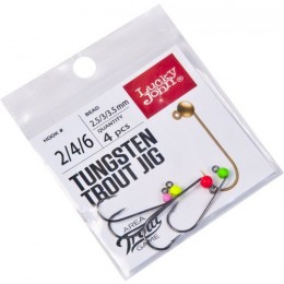 Джиг-головки Lucky John Area Trout Game комплект 2 2.5/3.0/3.5мм №2,4,6 (4шт)