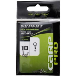 Вертлюжок Carp Pro Микро с запаянным кольцом (10 шт)