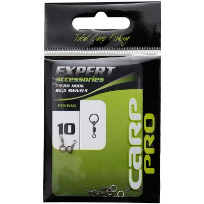 Вертлюжок Carp Pro Микро с запаянным кольцом (10 шт)
