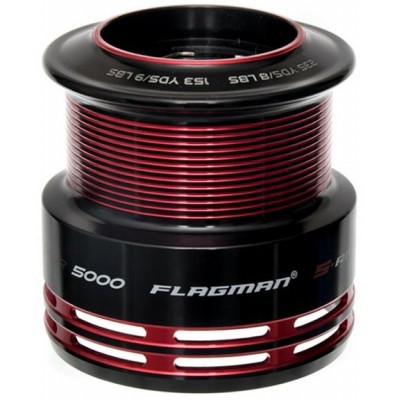 Запасная шпуля Flagman Spare Alu Spool Red S-River Feeder 5000