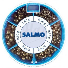 Набор грузов Salmo Дробинка стандарт PL 6 секций 100гр