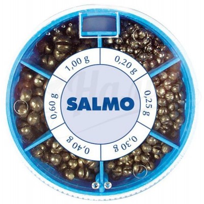 Набор грузов Salmo Дробинка стандарт PL 6 секций 100гр