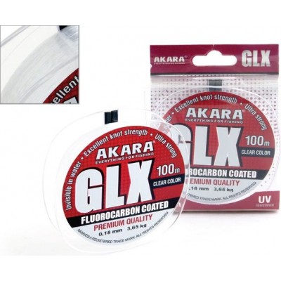 Леска Akara GLX Premium Clear 100м 0,30мм