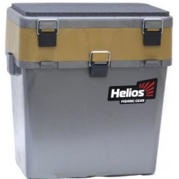 Ящик зимний Helios 19л серый/золото (HS-IB-19-GGo)